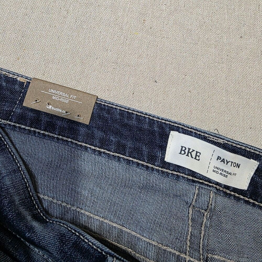 BKE Buckle Payton Jeans Women Size 33 Witb 25 Inch Inseam New With Tags - Picture 6 of 8